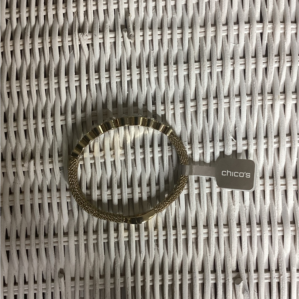 Chico's Metallic Gold Bracelet